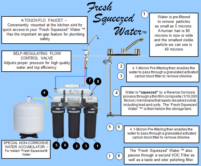 Fresh Squeezed Water Diagram